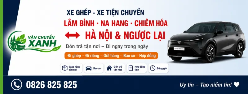 Dịch vụ gửi hàng và đón trả tận nơi