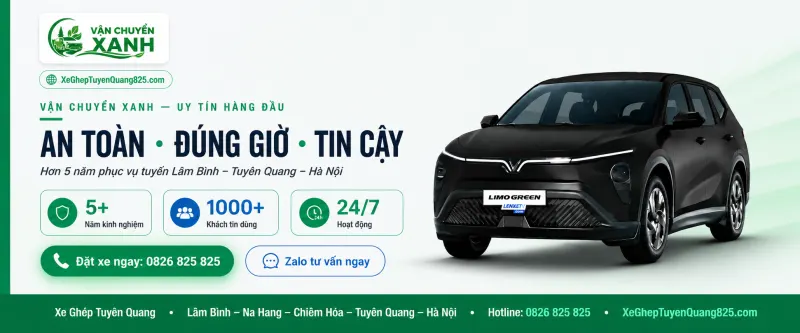 Xe ghép Tuyên Quang Hà Nội uy tín